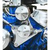 March Performance Air Conditioning/Power Steering Eliminator Bracket Assembly Silver 5.0L 1986-1993