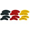MGP Brake Caliper Cover Set With Mustang And Tri-Bar Logos Mustang V6 2015-2017/ EcoBoost Without Performance Pack 2015-2023
