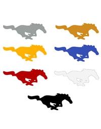 Mustang Running Horses