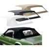 KEE Auto Top Convertible Top With Glass Back Window Kit Vinyl 1983-1990