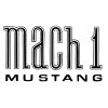 Decal Fender Mustang Mach 1 Black 1971-1972