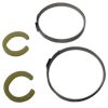 Roush Steering Rack Stops And Clamps Kit For Use With Roush 20