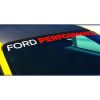 Ford Performance Windshield Banner White/ Red 2005-2023
