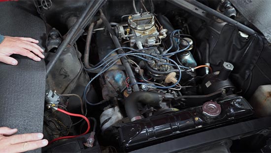 1965-1995 Mustang Chrome Thermostat Housing Install