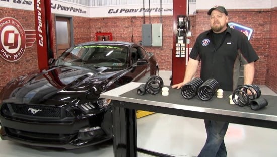 How to Install Lowering Springs on Your S550 Mustang 