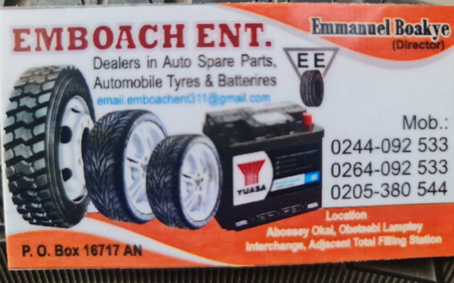 Emboach Ent.